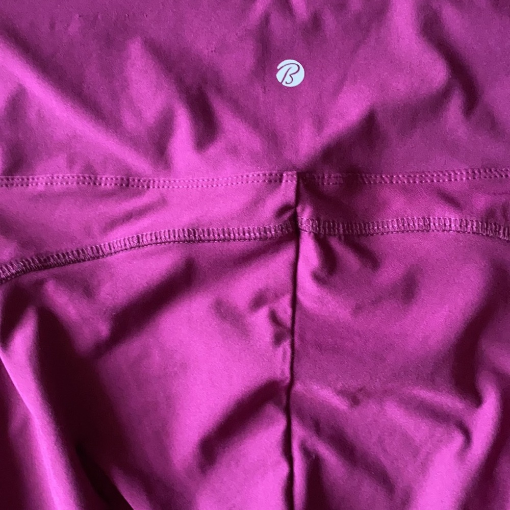 Bally purple sport leggings size L - Picture 8 of 9
